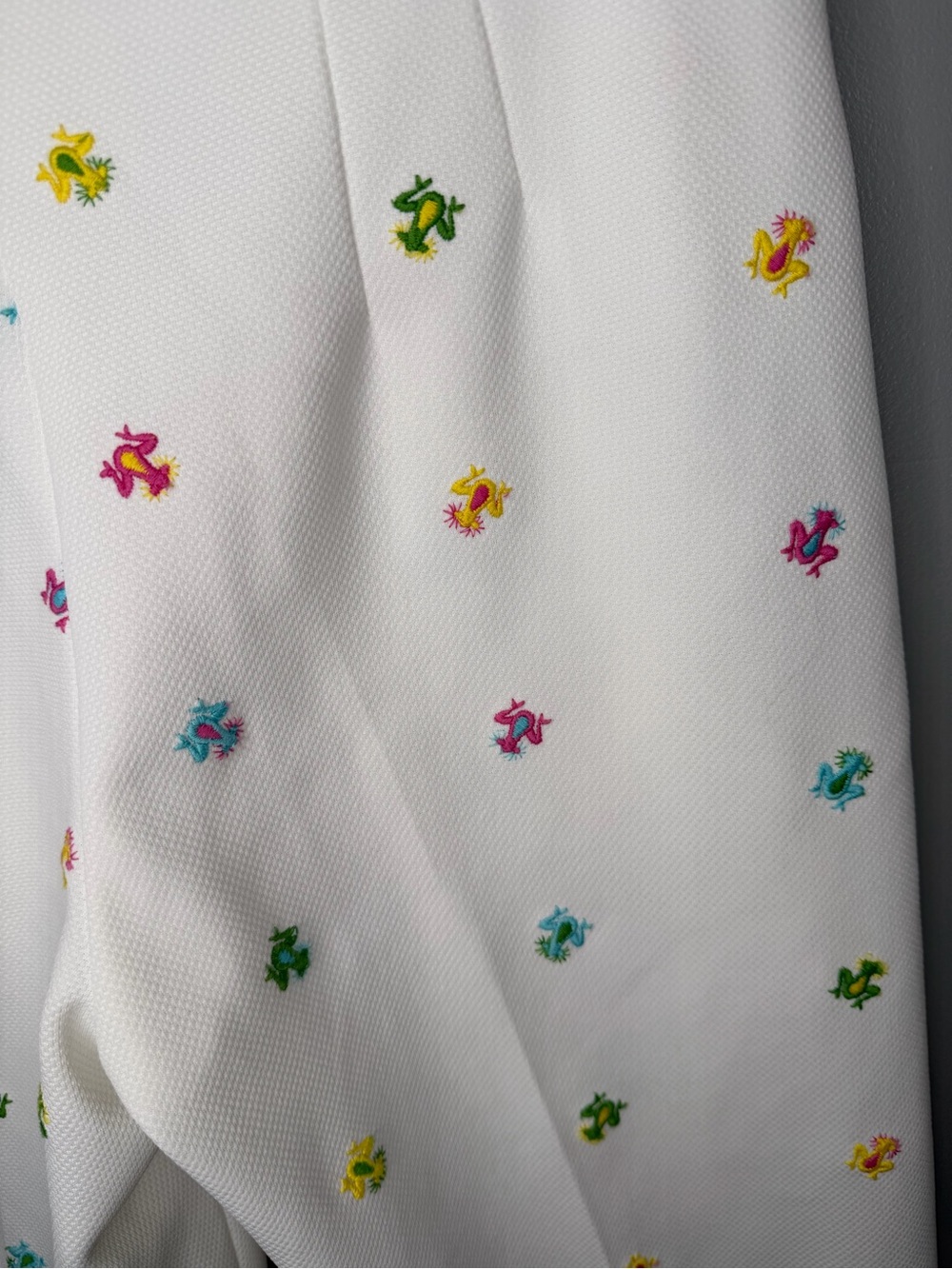 J. B. Horgan California Vintage 80s Rainbow Psychedelic Frog Novelty Pants - Picture 9 of 11